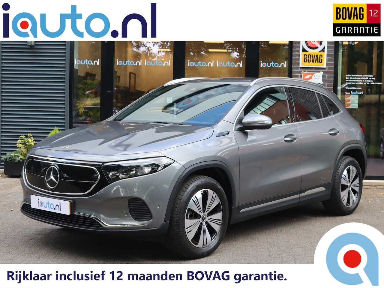 Mercedes-Benz EQA - 250 Business Solution Luxury 67 kWh Camera/Sfeer/Dodehoek/Elek. klep/Trekhaak wegkl. - AutoWereld.nl