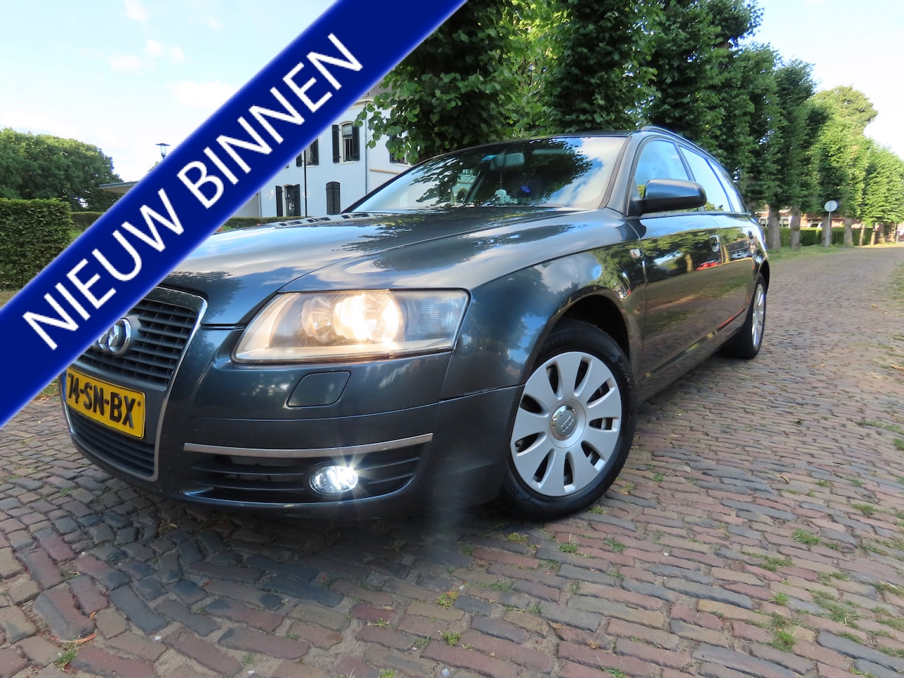 Audi A6 Avant - 2.0 TFSI Pro Line Ecc Cruisecontrol Leer Navigatie 6 Bak Lm Velgen - AutoWereld.nl