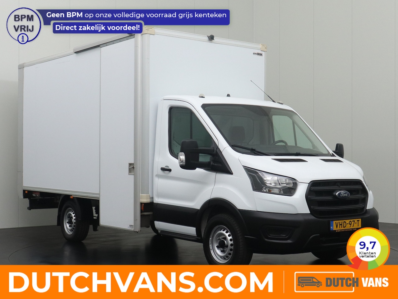 Ford Transit - 2.0TDCI 130PK Bakwagen+Laadklep | Airco | Cruise | Camera - AutoWereld.nl