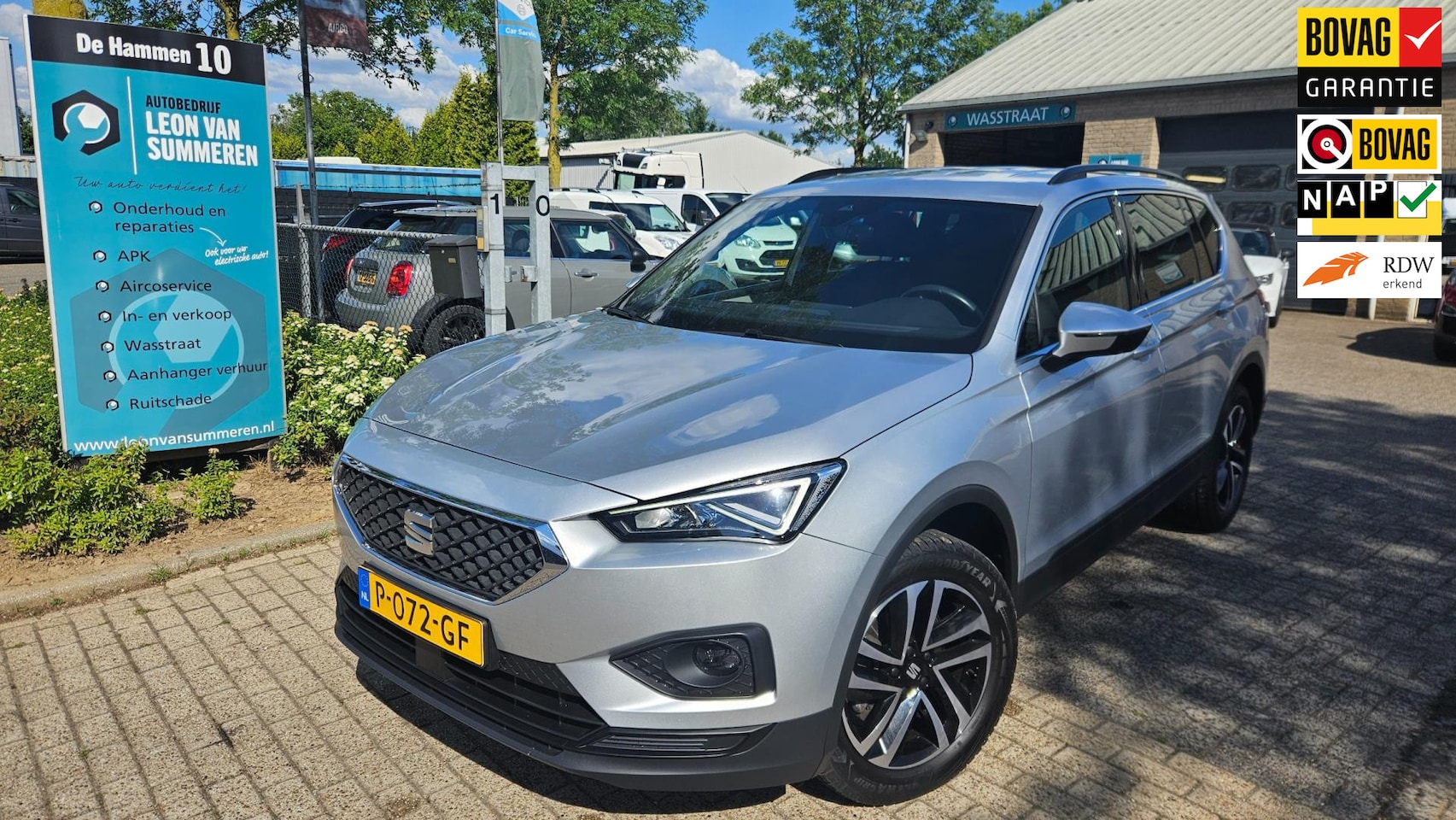 SEAT Tarraco - 1.5 TSI Style 7Persoons l org. NL auto l Electrische Trekhaak l Virtual cockpit l Clima co - AutoWereld.nl