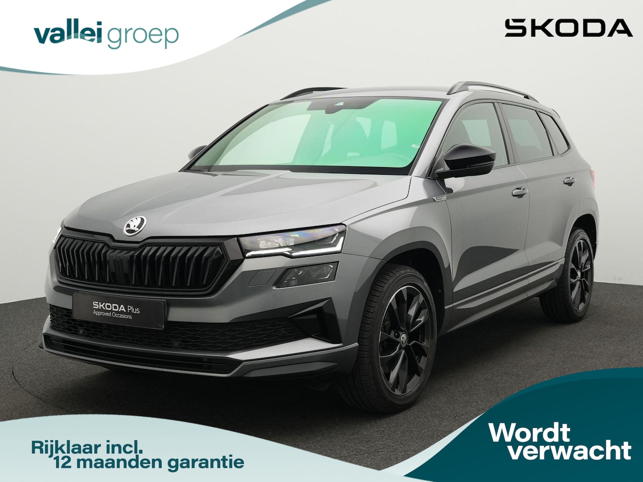 Skoda Karoq - 1.5 TSI 150 pk DSG ACT Sportline Business | Matrix LED | Adaptief onderstel | Achteruitrij - AutoWereld.nl