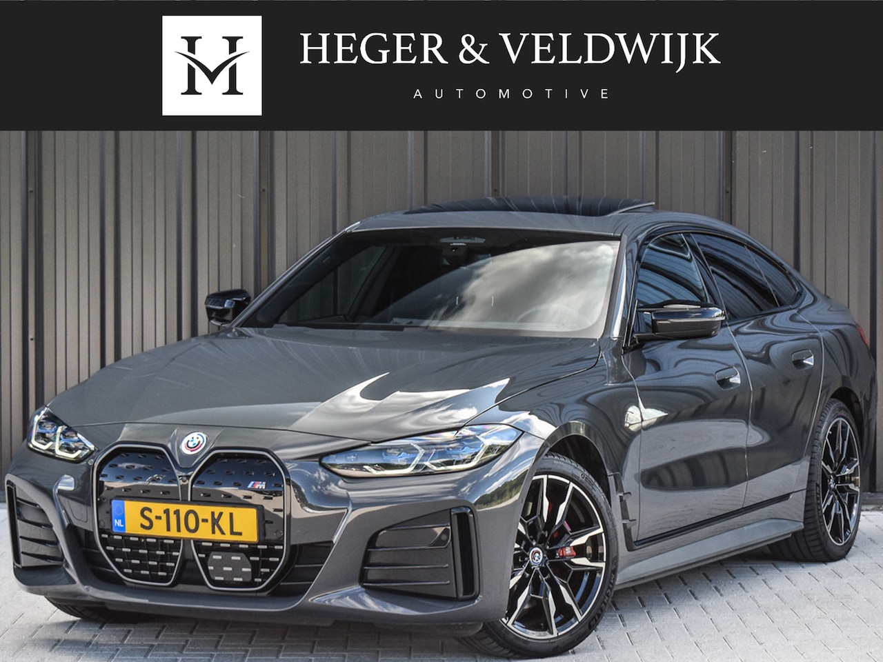 BMW i4 - M50 High Executive 84 kWh | M-SPORT | SCHUIF -\- KANTELDAK | HARMAN KARDON | ELEKTR. VERST - AutoWereld.nl