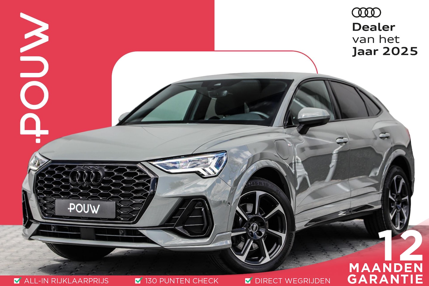 Audi Q3 Sportback - 45 TFSIe 245pk S-Line Edition | Nardogrijs | 360 Camera - AutoWereld.nl