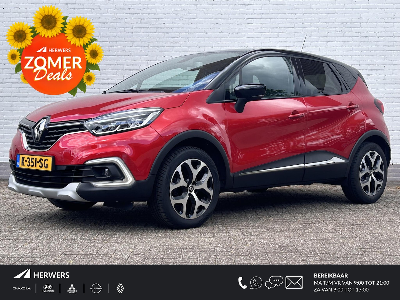 Renault Captur - 1.2 TCe Intens / Trekhaak / Climate control / cruise control / navigatie / bluetooth / LED - AutoWereld.nl