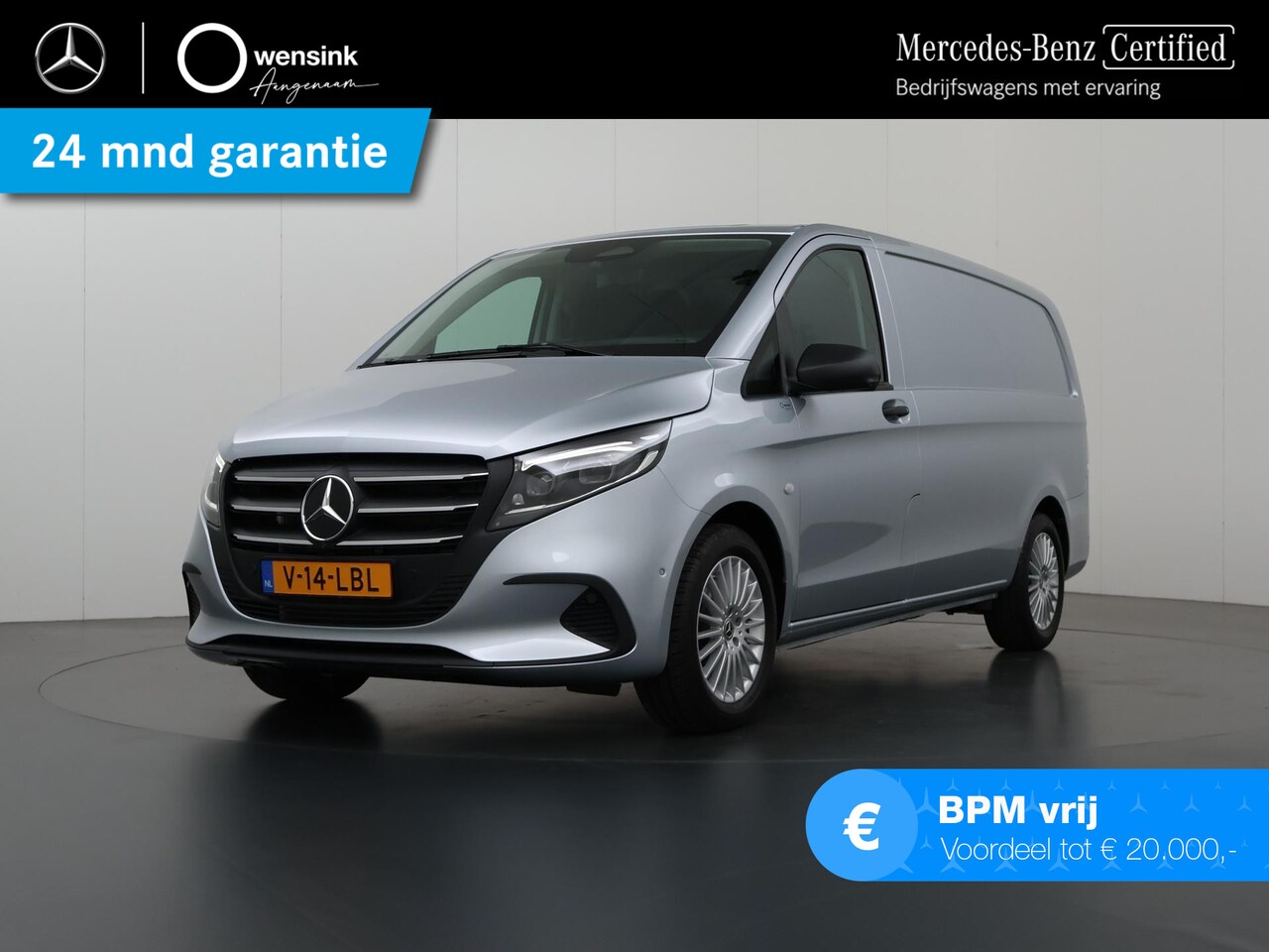 Mercedes-Benz Vito - 119 CDI L2 SELECT | Aut. | LUCHTVERING | DISTRONIC PLUS | AFNEEMBARE TREKHAAK | MULTIBEAM - AutoWereld.nl