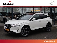 Nissan Qashqai - 1.3 MHEV Xtronic Tekna | AUTOMAAT | Panoramadak | Half leder | Head-Up | 360 Camera |