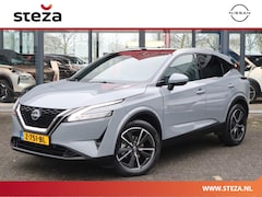 Nissan Qashqai - 1.3 MHEV Xtronic Tekna | AUTOMAAT | Panoramadak | Half leder | Head-Up | 360 Camera |