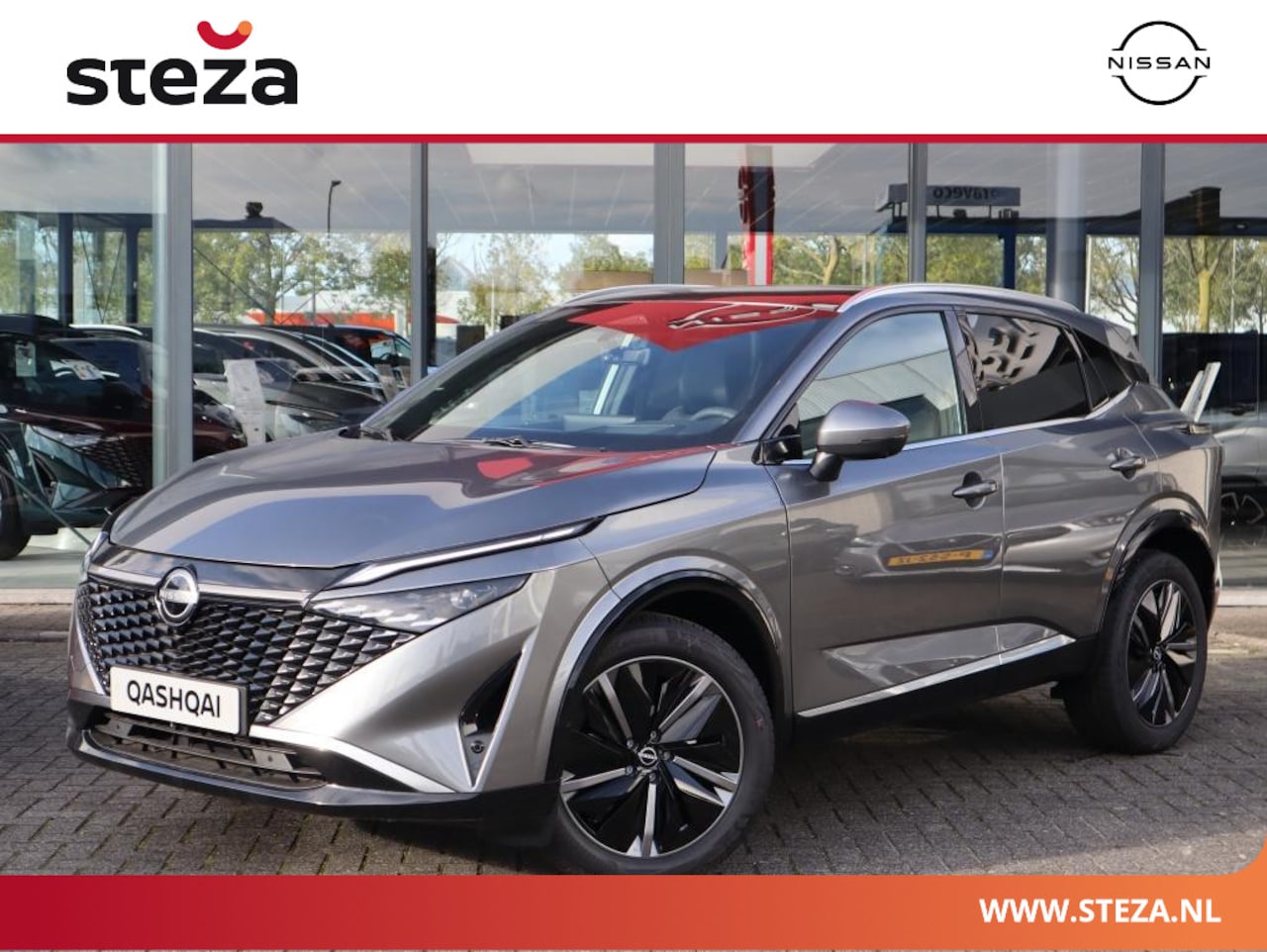 Nissan Qashqai - 1.3 MHEV 140PK Tekna / Cold Pack / Leer - AutoWereld.nl