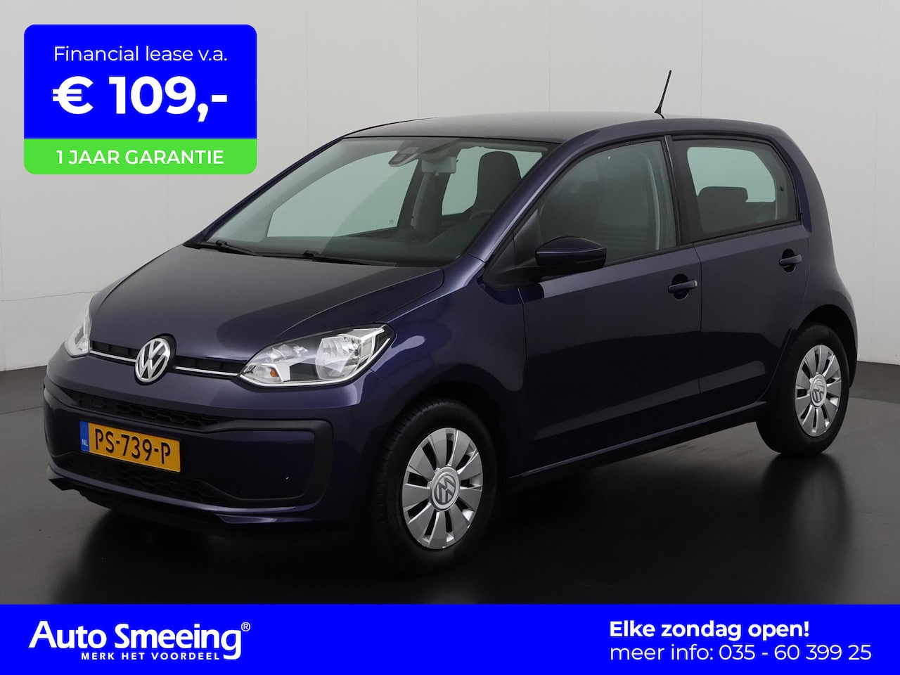Volkswagen Up! - 1.0 BMT move up! | Airco | 12 mnd Garantie | - AutoWereld.nl