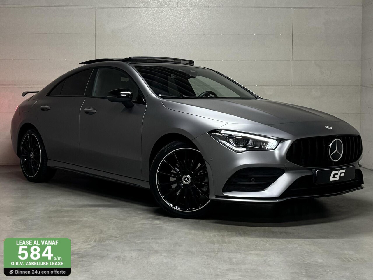 Mercedes-Benz CLA-Klasse - 250 e AMG Designo Matt Pano Sfeer 360° Memory ACC NAP - AutoWereld.nl