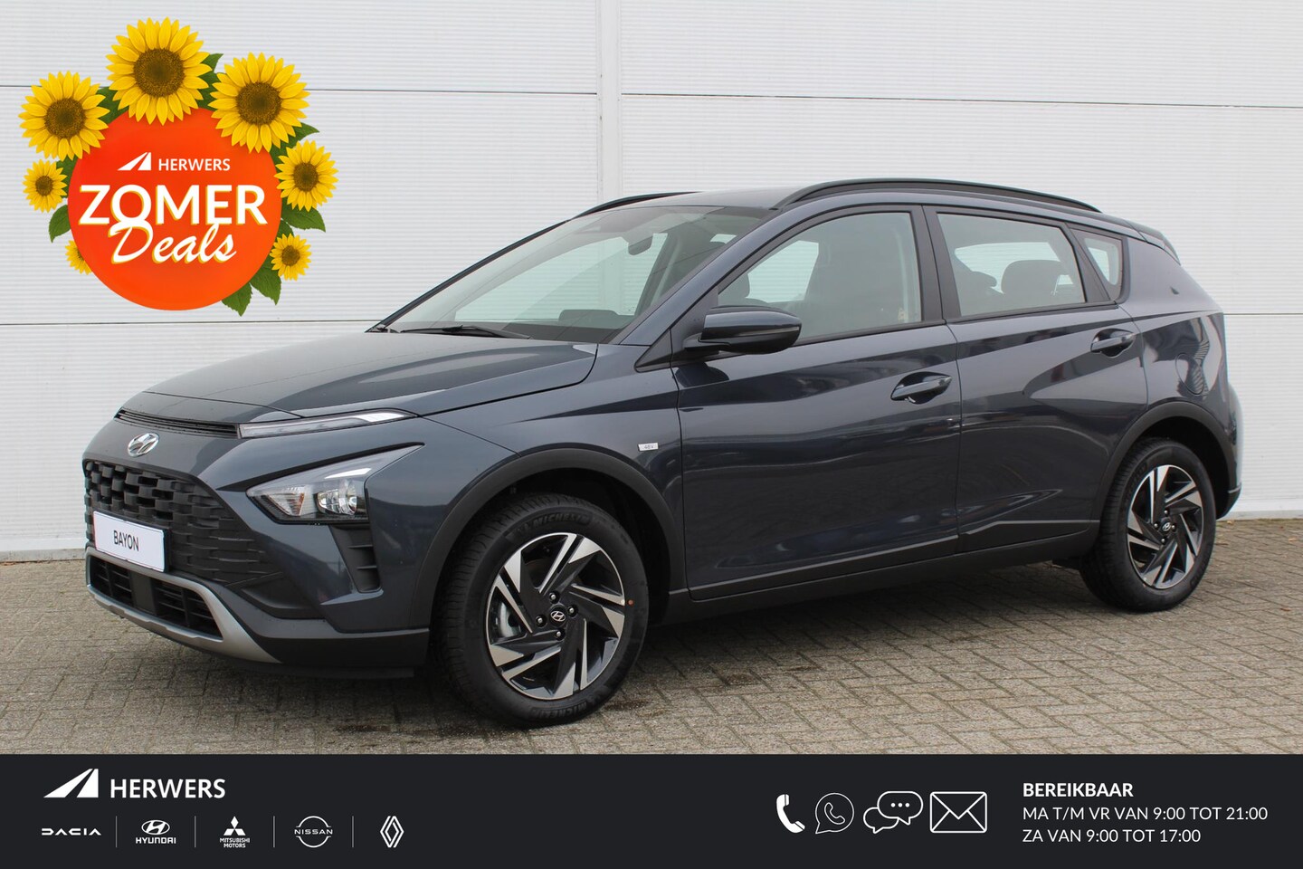 Hyundai Bayon - 1.0 T-GDI Comfort / LES AUTO / Dubbele bediening aanwezig / Airco / LMV / Cruise Control / - AutoWereld.nl