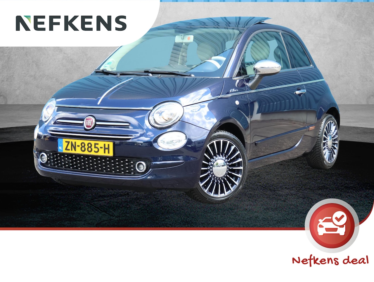 Fiat 500 - 0.9 TwinAir 105PK Turbo Riva | Nummer 18/500! | AppleCarPlay/AndroidAuto | Climate Control - AutoWereld.nl