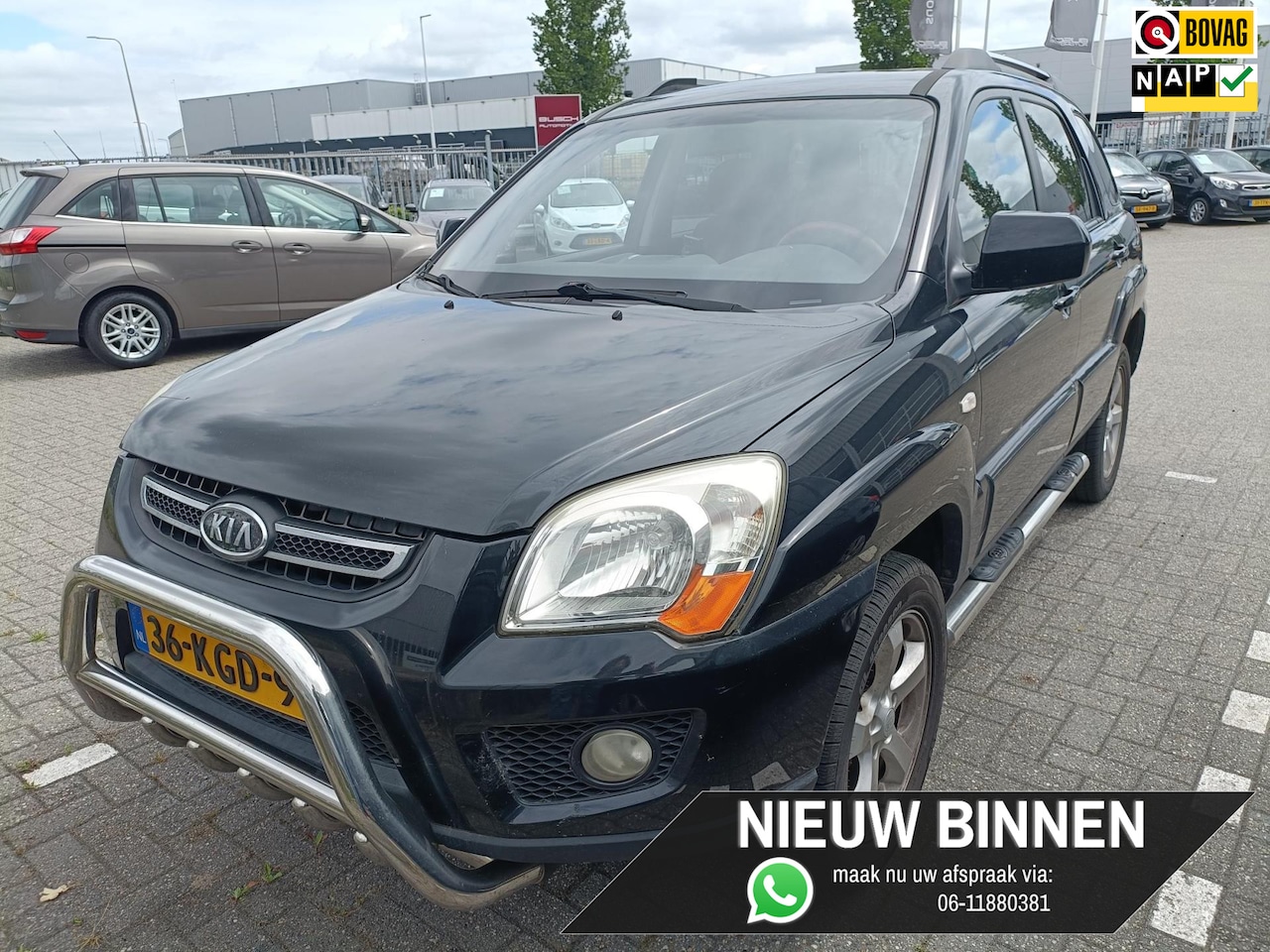 Kia Sportage - 2.0 CVVT Fifteen | YOUNGTIMER | TREKHAAK | - AutoWereld.nl