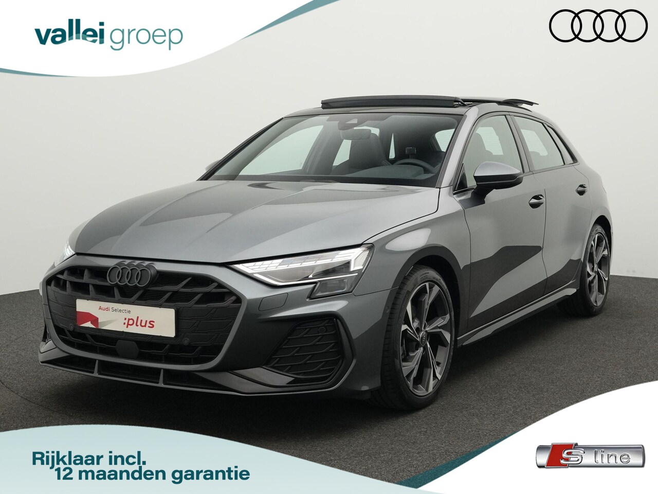 Audi A3 Sportback - 35 TFSI 150 pk S-tronic S edition / S-Line | Panoramadak | Sonos | Achteruitrijcamera | St - AutoWereld.nl