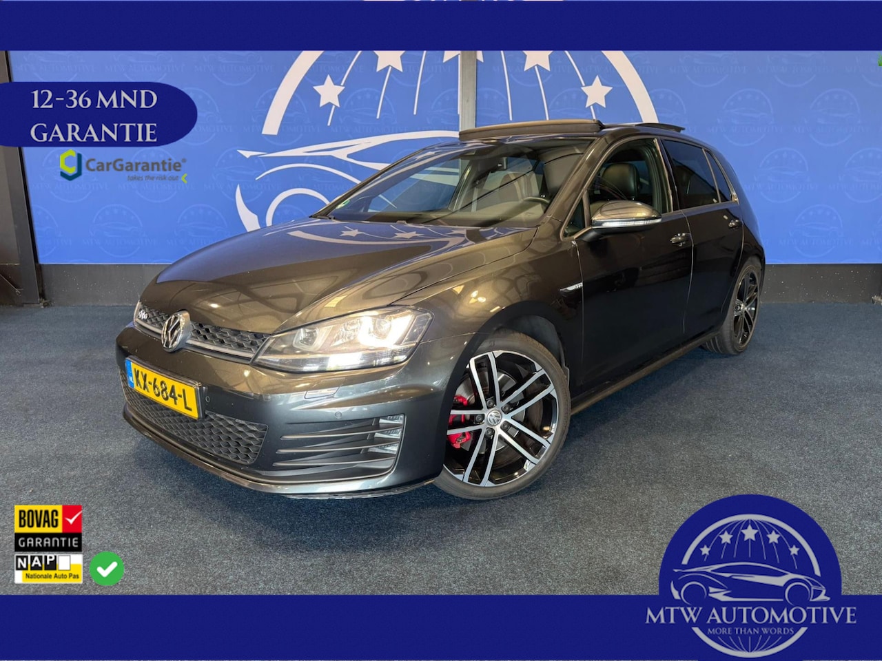 Volkswagen Golf - 2.0 GTD / PANORAMADAK / FULL LEDER / 200 PK - AutoWereld.nl