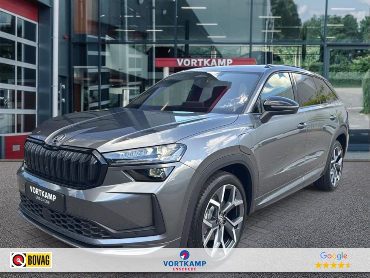 Skoda Kodiaq - 1.5 TSI IV SPORTLINE TREKHAAK/CAMERA/MEMORY/NAVI/CARPLAY/STOELVERW - AutoWereld.nl