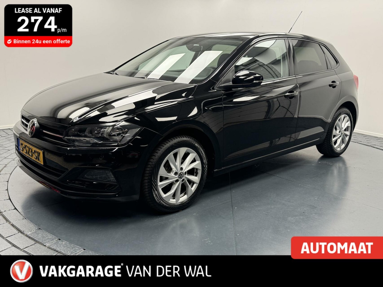 Volkswagen Polo - 1.0 TSI Highline Automaat-Navigatie-Apple Carplay-Clima-Stoelverwarming-Parkeersensoren V+ - AutoWereld.nl