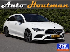 Mercedes-Benz CLA-klasse Shooting Brake - 200 163pk AMG Style Panodak|Camera|Leder|Memory seats|Sfeerverlichting|Trhk uitkl|Pdc