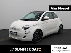 Fiat 500e - La Prima 42 kWh | ACHTERUITRIJCAMERA | STOELVERWARMING | APPLE CARPLAY | CRUISE CONTROL |