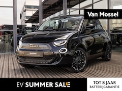 Fiat 500e - La Prima 42 kWh | NAVIGATIE | ACHTERUITRIJCAMERA | STOELVERWARMING | LEDEREN STOELEN | CLI