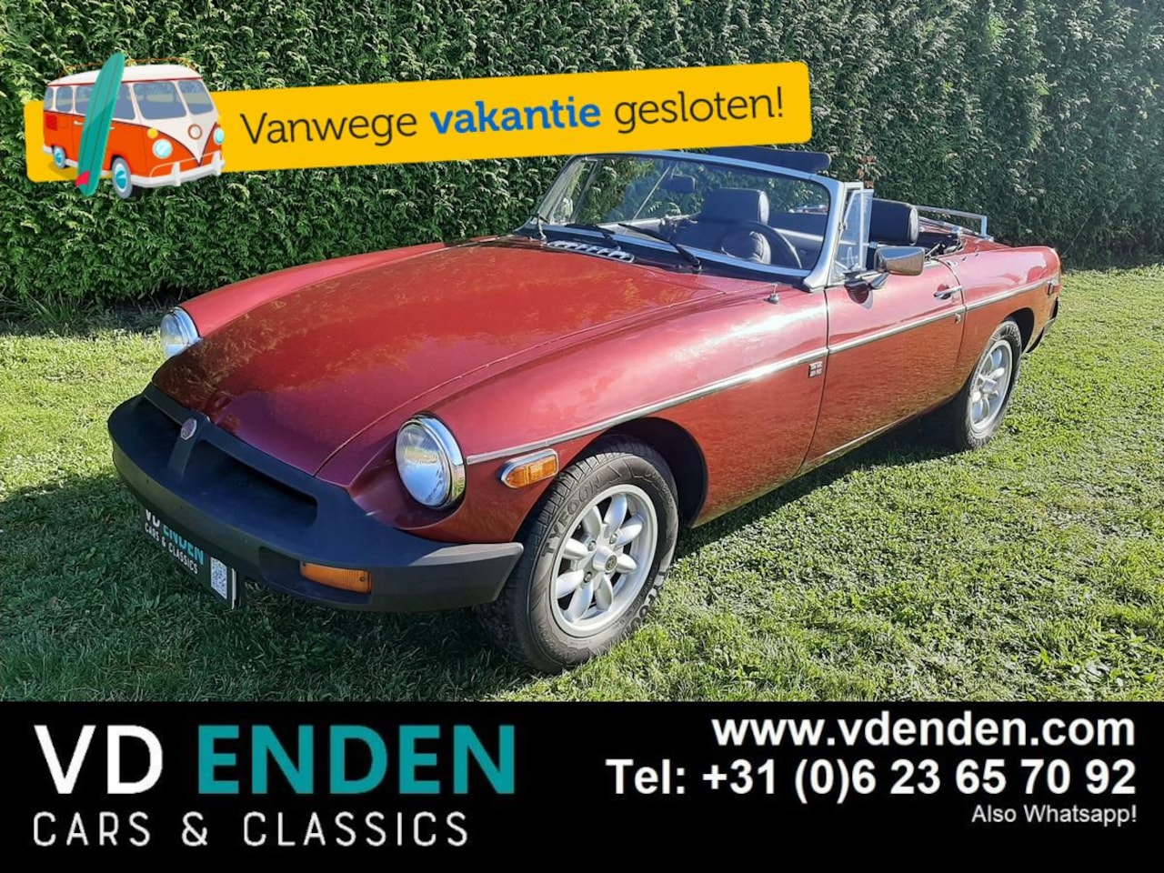 MG B type - MGB 1.8 Roadster- 1980 - Overdrive - AutoWereld.nl