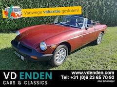 MG B type - MGB 1.8 Roadster- 1980 - Overdrive