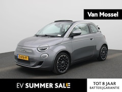 Fiat 500 C - La Prima 42 kWh | Achteruitrijcamera | Parkeersensoren |