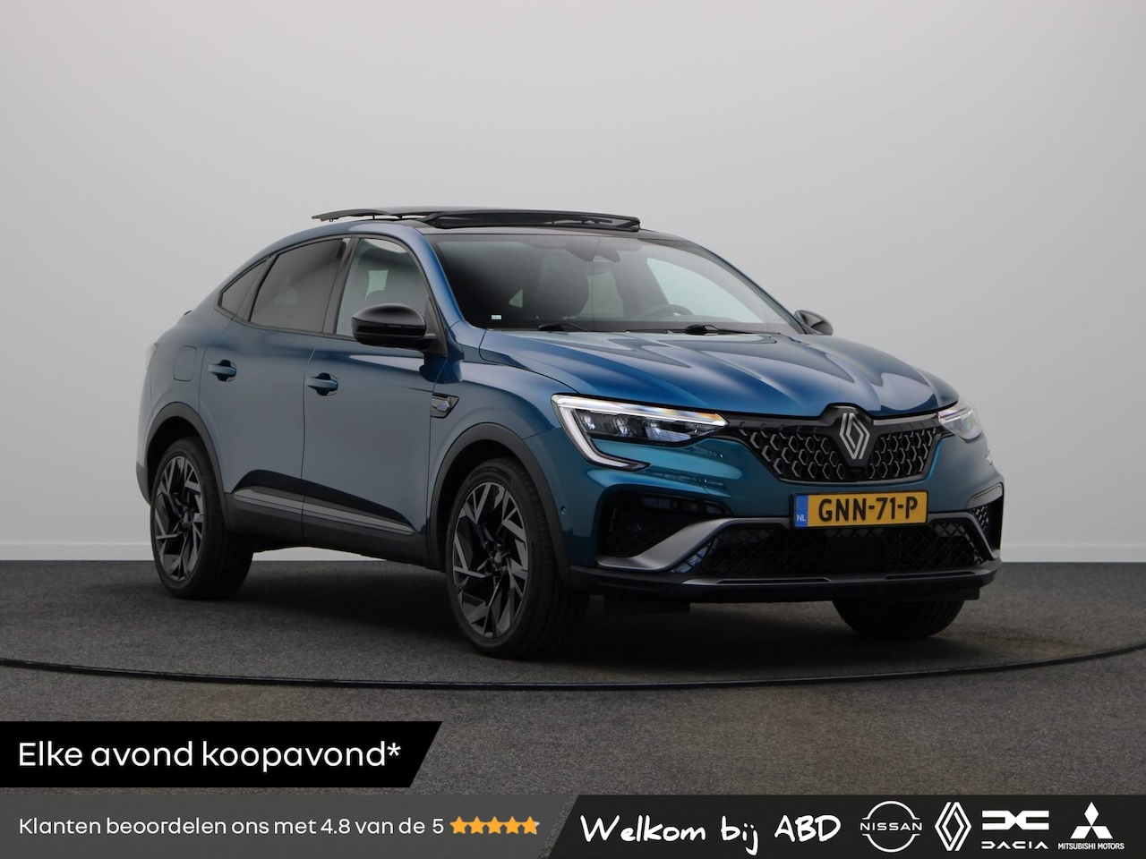 Renault Arkana - Mild hybrid 160pk Esprit Alpine | BOSE | Elek. bedienbare schuif- kanteldak | 360 graden c - AutoWereld.nl