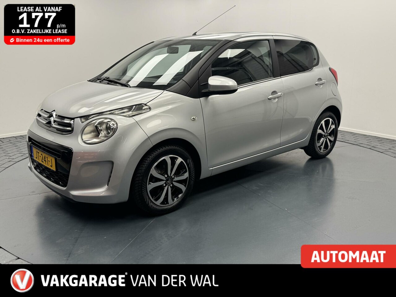 Citroën C1 - 1.0 VTi Shine Automaat-Airco-Camera-Bluetooth-Lm15''velgen-Elek.ramen-Elek.spiegels - AutoWereld.nl