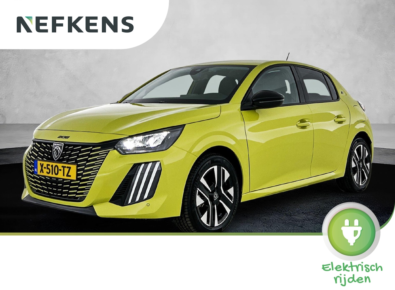 Peugeot e-208 - EV Style 50 kWh 136pk | Navigatie | Climate Control | Cruise Control | Parkeersensoren v+a - AutoWereld.nl