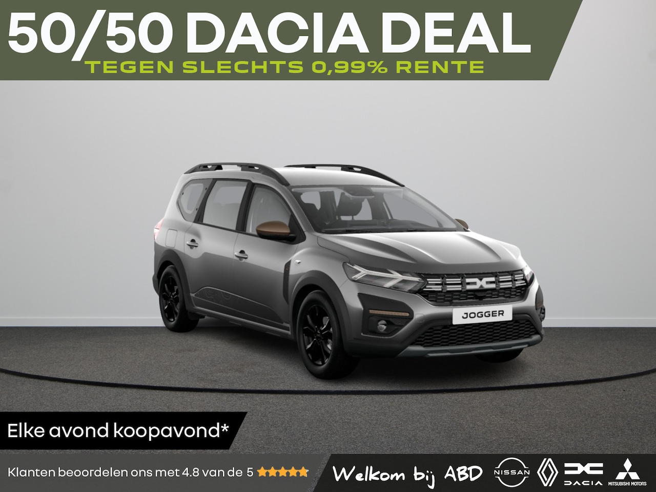 Dacia Jogger - Extreme TCe 100 ECO-G | Achteruitrijcamera | Bekleding ‘Extreme’ met rode details | Cruise - AutoWereld.nl