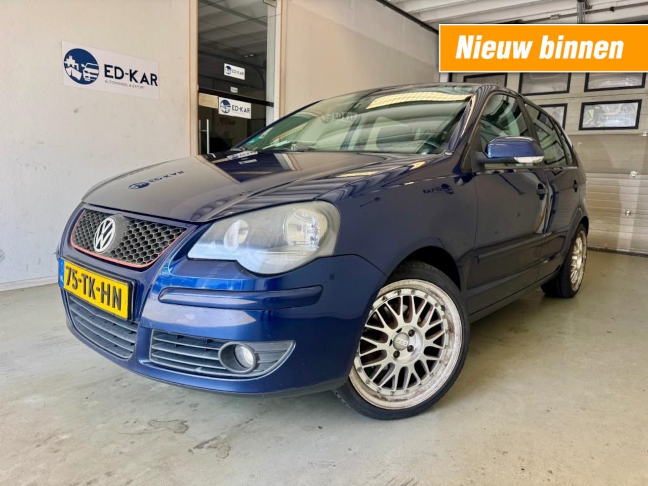 Volkswagen Polo - 1.6-16V Optive 5drs KOUDE AIRCO RIJDT GOED NAP APK 9-2025 17 INCH - AutoWereld.nl