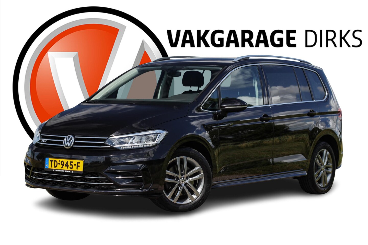 Volkswagen Touran - 1.4 TSI 150 PK R-Line 7p ✅ LED ✅ ACC ✅ Massage - AutoWereld.nl