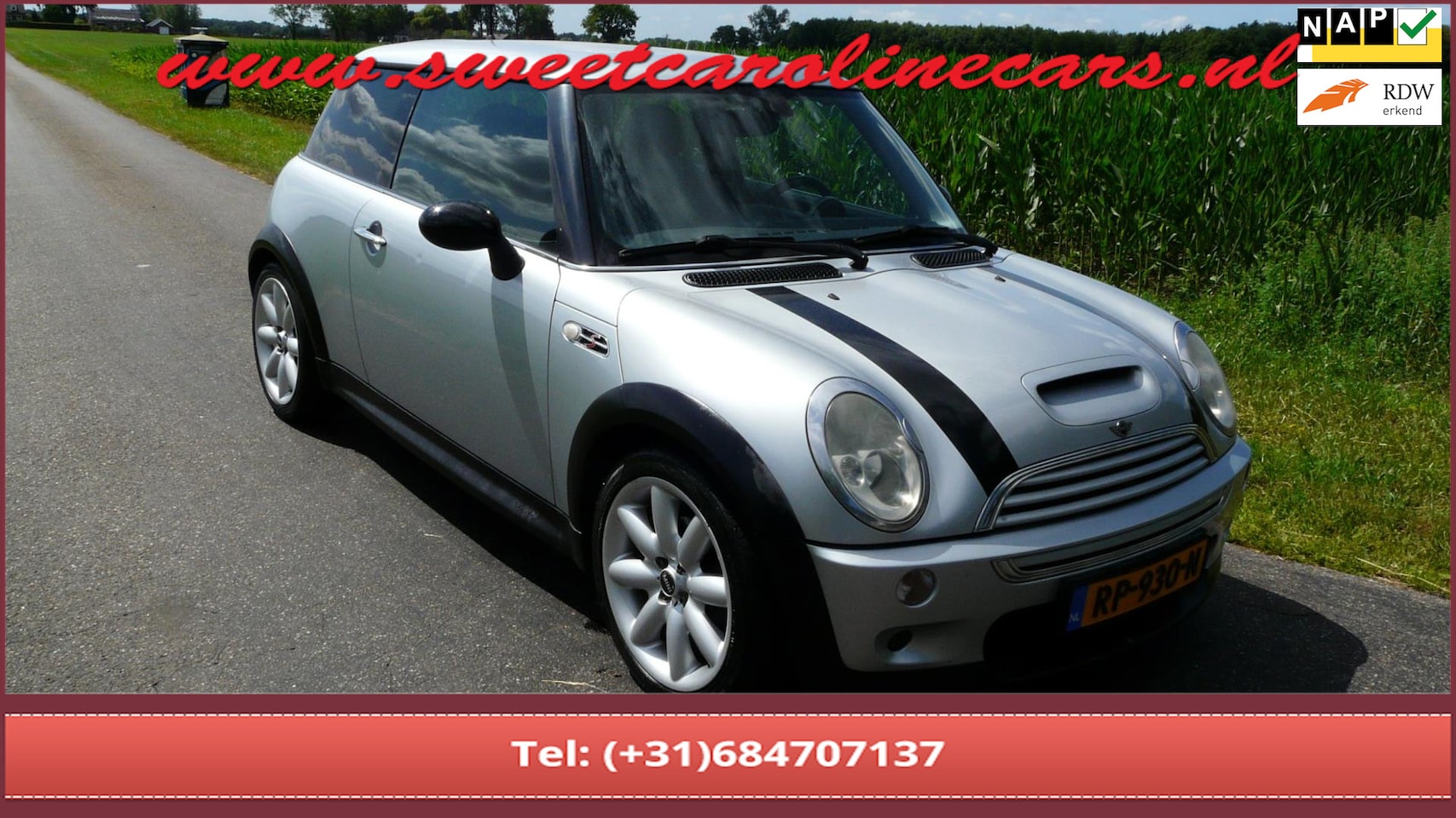 MINI Cooper S - 1.6 Turbo-Interkoeler 163 PK!!! , Airco,Elec.pakket,leder, Wolfrace Lmv's! - AutoWereld.nl