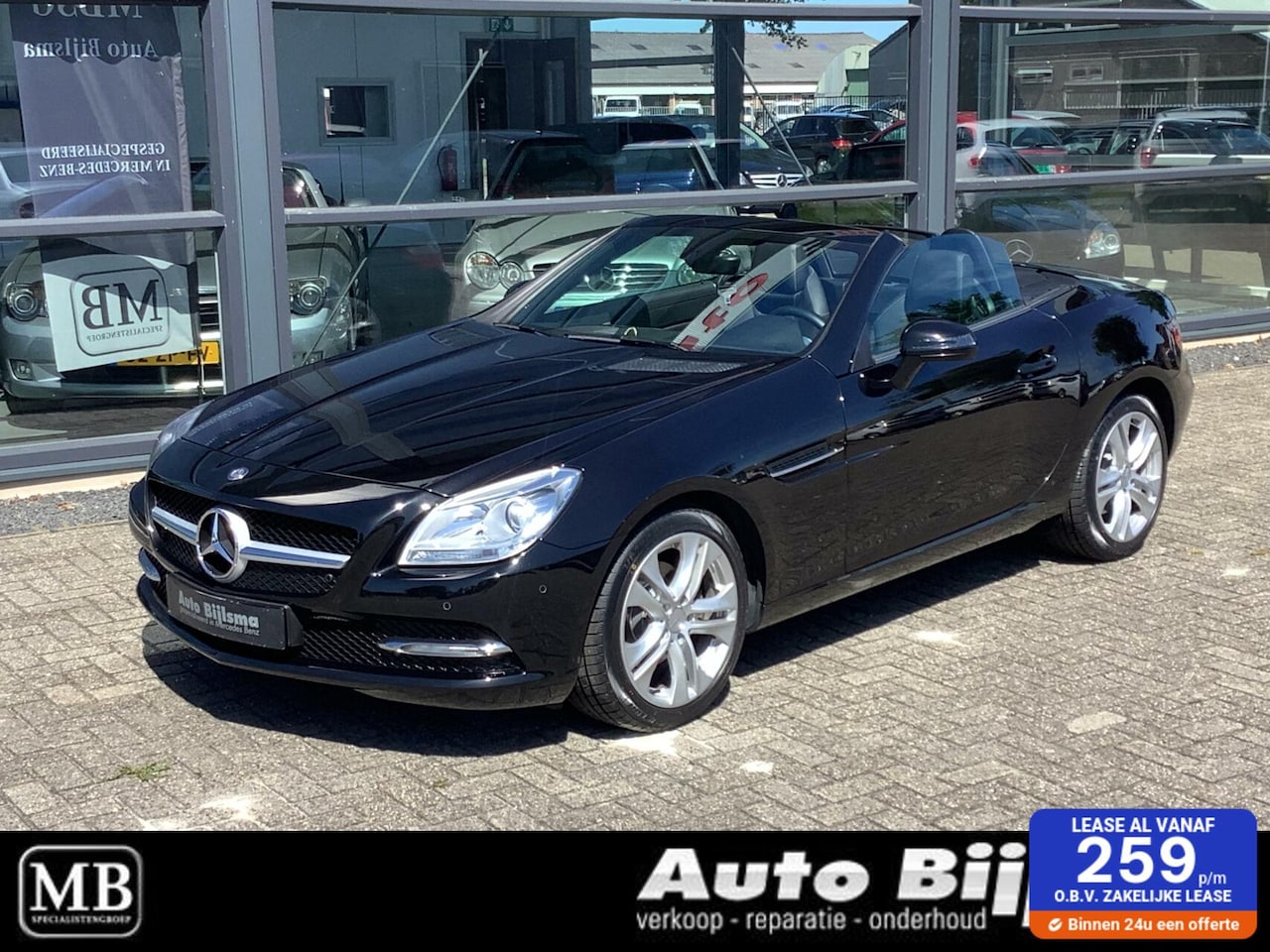 Mercedes-Benz SLK-klasse - 200 200, nekverwarming, navi, cruise, stoelverwarming, - AutoWereld.nl