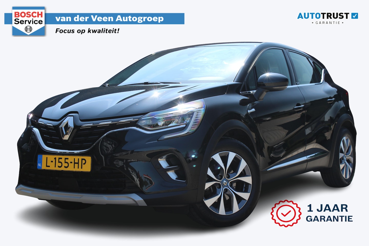 Renault Captur - 1.6 E-Tech Plug-in Hybrid 160 Intens | Incl. 12 maanden garantie | Achteruitrijcamera | Bl - AutoWereld.nl