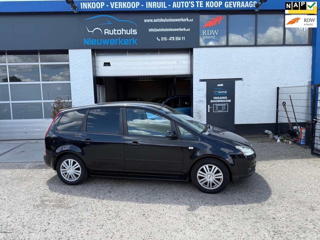 Ford Focus C-Max - 1.8-16V Futura met Clima/Airco, NAP en een nieuwe APK!!! - AutoWereld.nl