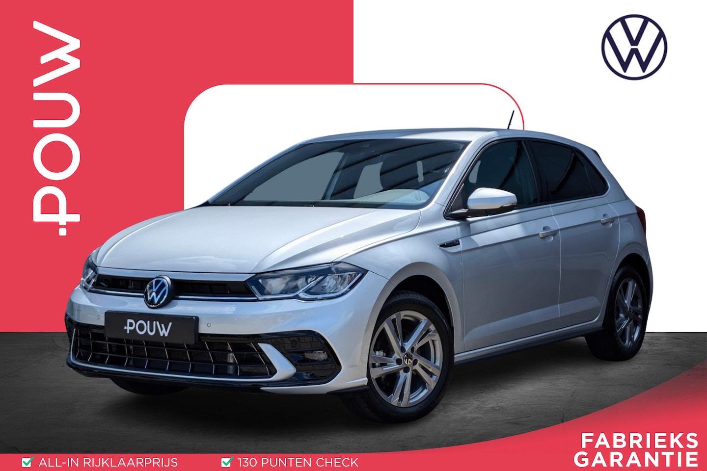 Volkswagen Polo - 1.0 TSI 115pk R-Line DSG Camera | App connect | Climatronic - AutoWereld.nl