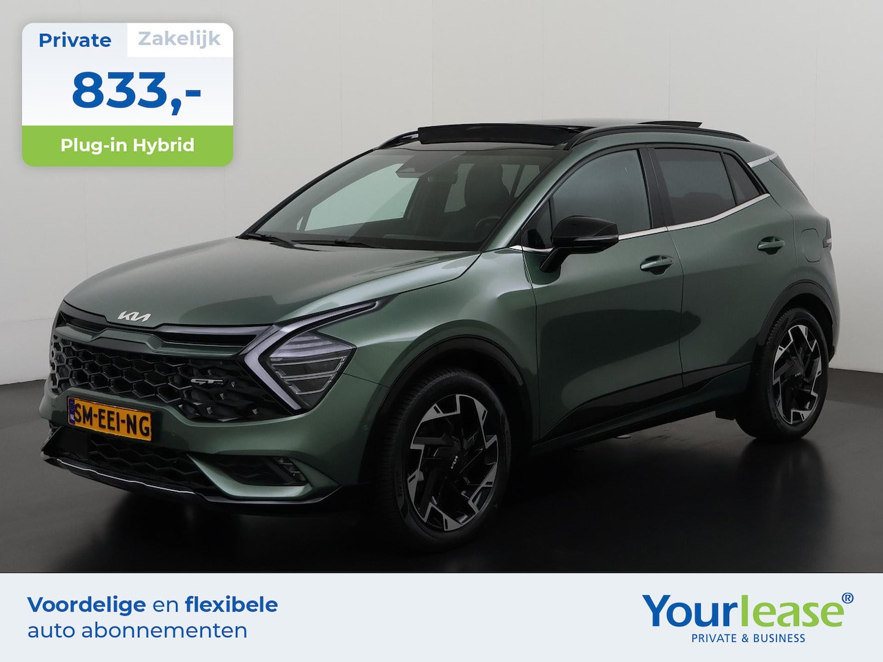 Kia Sportage - 1.6 T-GDi Plug-in Hybrid AWD GT-PlusLine | All-in 833,- Private Lease | Zondag Open! - AutoWereld.nl