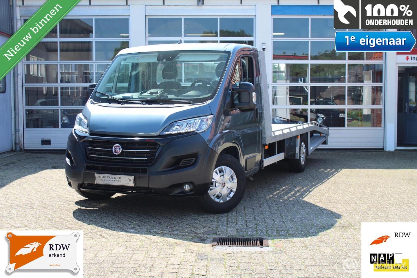 Fiat Ducato - MAXI/Heavy Autotransporter 2.3 180PK *(FPT/IVECO MOTOR!)* *EURO 6* *(ZONDER ADBLUE!)* L3/H - AutoWereld.nl