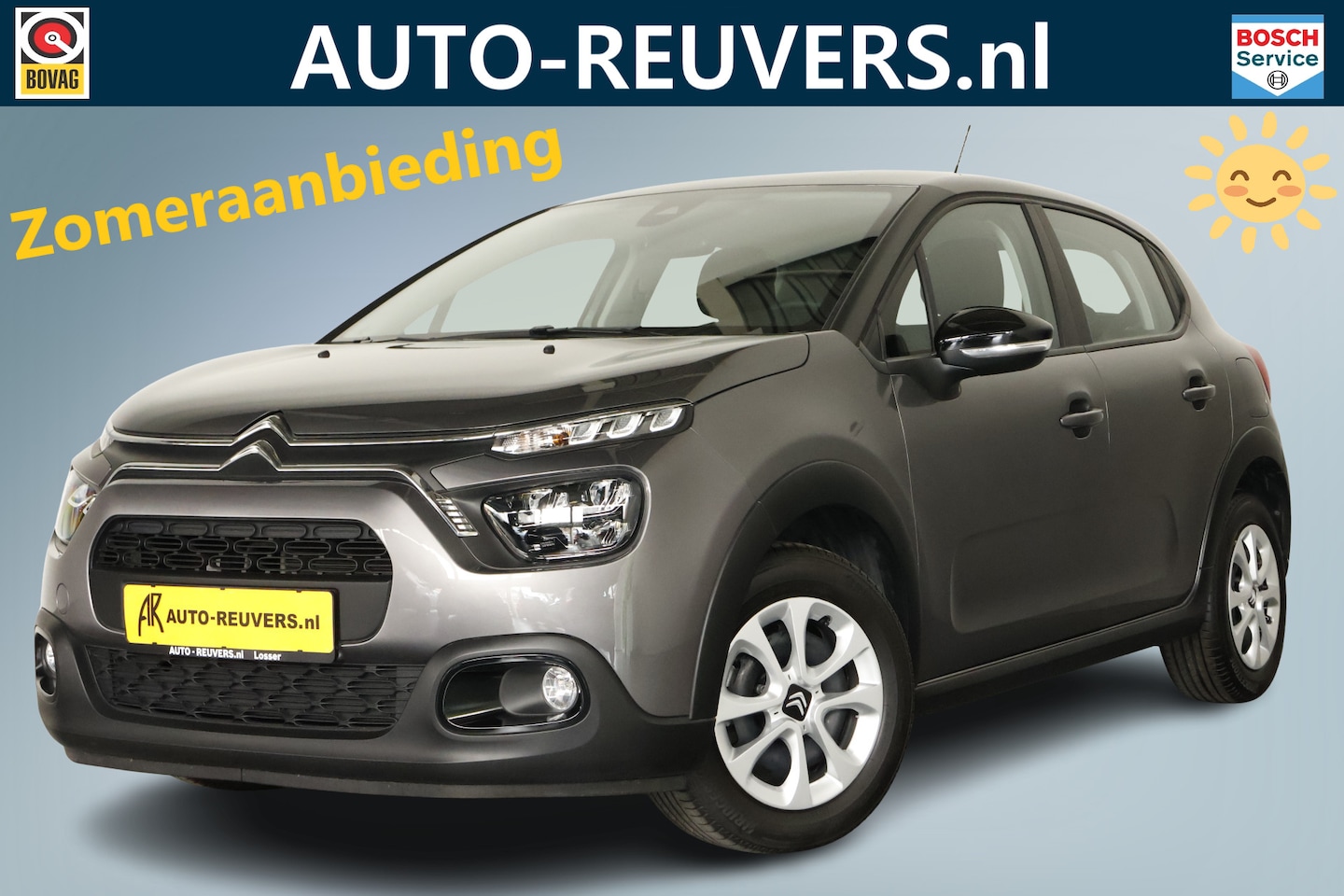 Citroën C3 - 1.2 PureTech Feel / Navigatie / CarPlay / Airco / Cruisecontrol - AutoWereld.nl