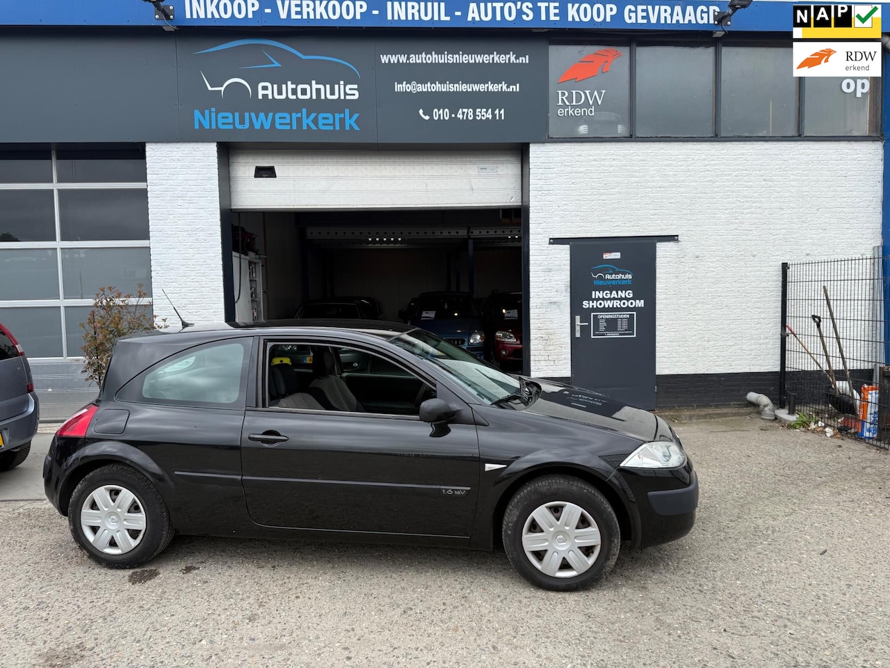 Renault Mégane - 1.6-16V Authentique Comfort-Automaat- met Airco, NAP en een nieuwe APK!!! - AutoWereld.nl
