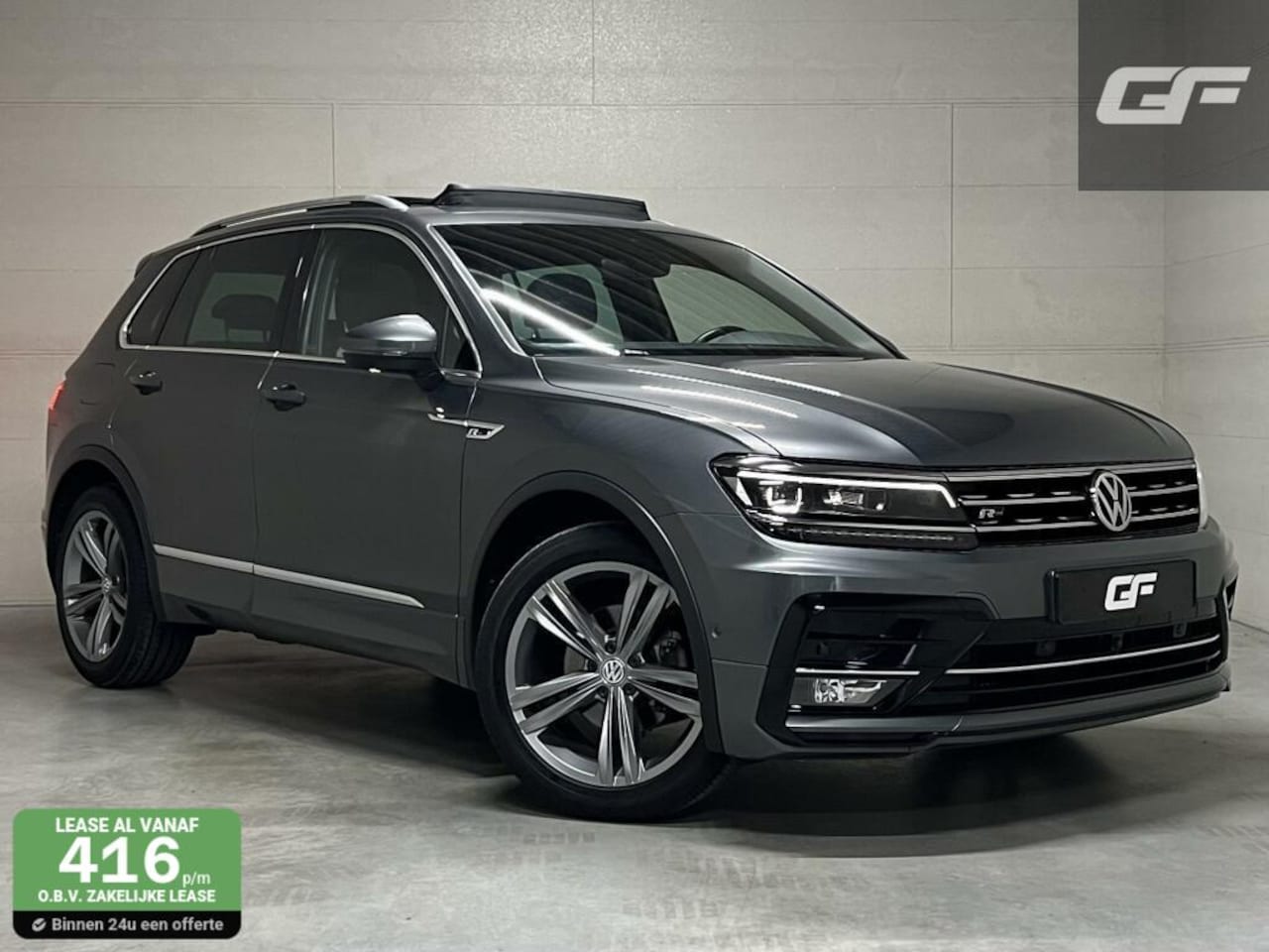 Volkswagen Tiguan - 1.5 TSI ACT 2x R-Line Pano Virtual ACC NAP - AutoWereld.nl