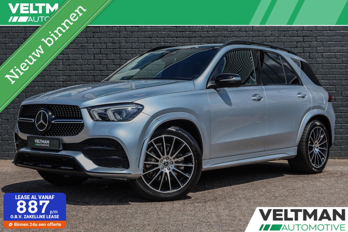 Mercedes-Benz GLE-Klasse - 350 e 4MATIC AMG LINE PANORAMADAK BURMESTER DISTRONIC 21INCH - AutoWereld.nl