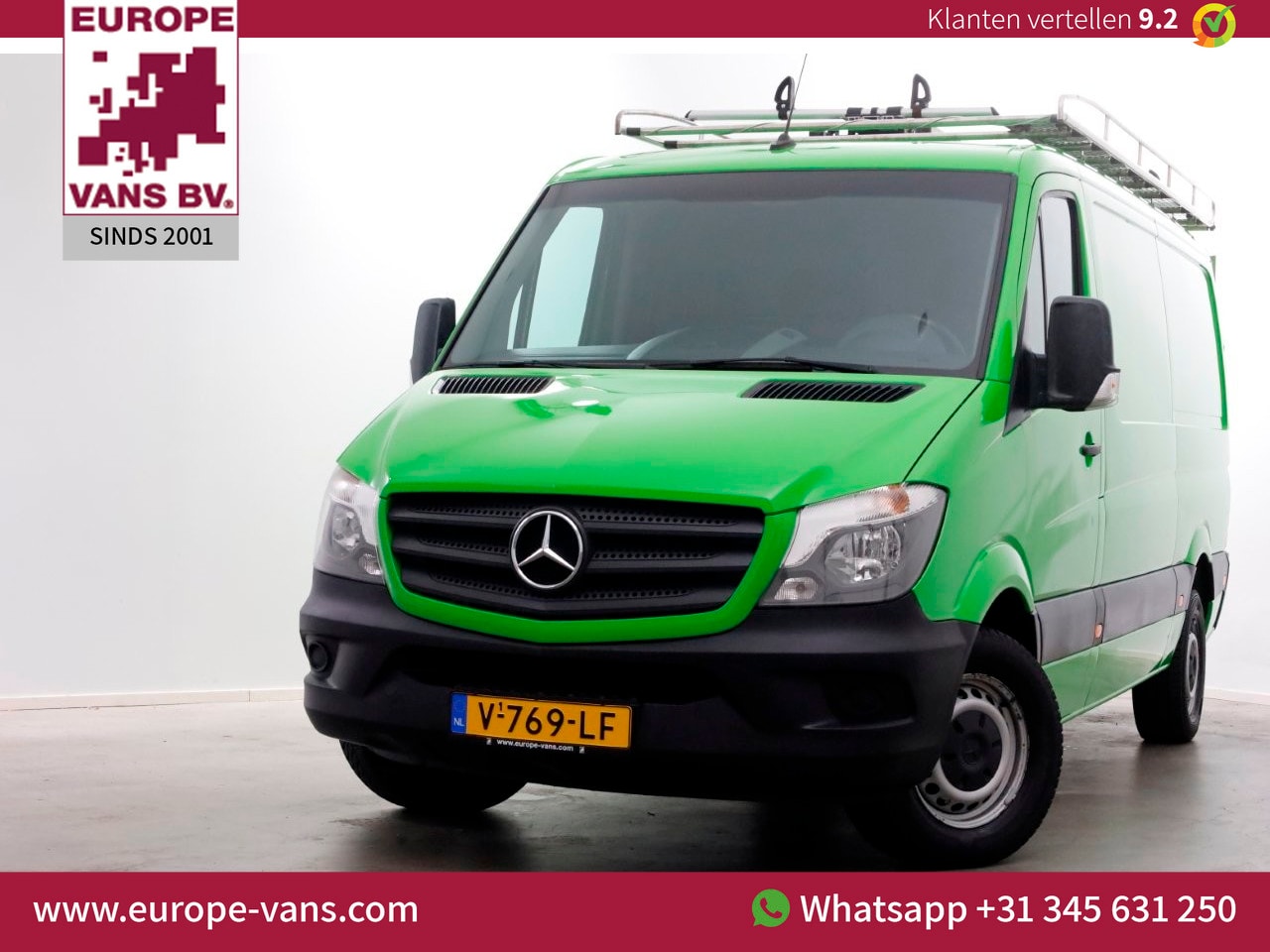Mercedes-Benz Sprinter - 314 CDI 143pk E6 L2H1 7G Automaat Airco/Navi/Camera 01-2018 - AutoWereld.nl