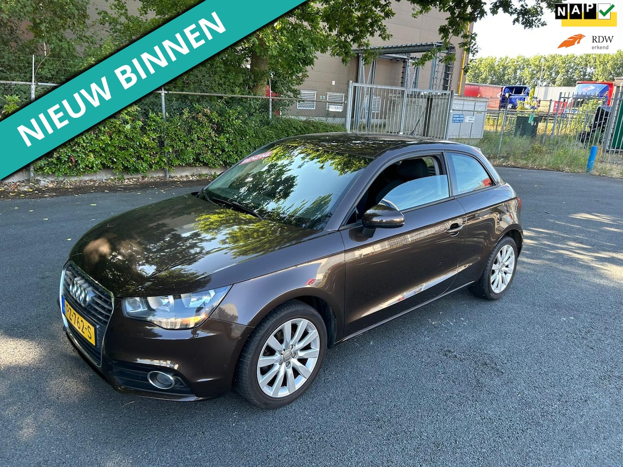 Audi A1 - 1.2 TFSI Ambition Pro Line Business LEUKE AUTO RIJDT EN SCHAKELT GOED - AutoWereld.nl