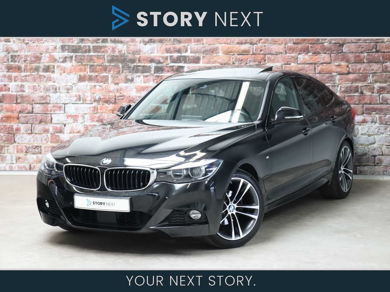 BMW 3-serie Gran Turismo - 320i High Executive M Sport Pakket Automaat / Trekhaak / Panoramadak / Active Cruise Contr - AutoWereld.nl