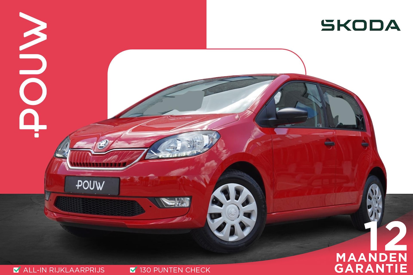 Skoda Citigo e-iV - EV Ambition | SoH 93% | Climate Control - AutoWereld.nl