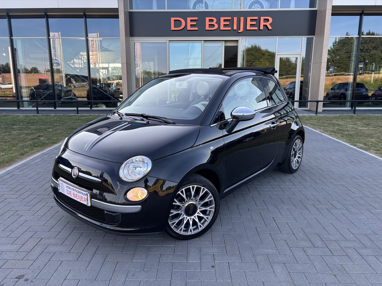 Fiat 500 C - 0.9 TwinAir Lounge Cabrio I Airco - AutoWereld.nl