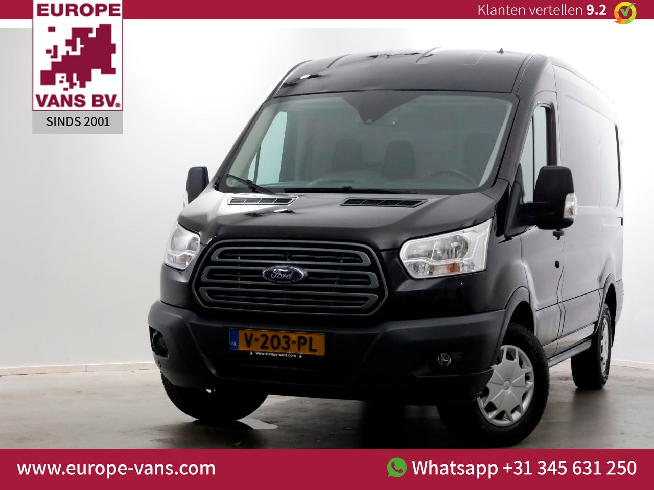 Ford Transit - 350 2.0 TDCI 170pk E6 RWD L2H2 Trend Airco/Navi Trekhaak 2800kg 06-2018 - AutoWereld.nl